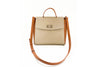 Image of the Nicole. A brown and beige Thermal Designer Handbag by La Coutts Toronto