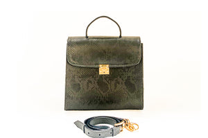 Image of the Vanessa. A Leather Thermal Designer Handbag by La Coutts Toronto