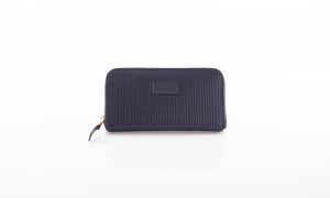 Navy Leather Wallet