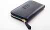 Navy Leather Wallet